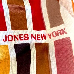Jones New York silk scarf